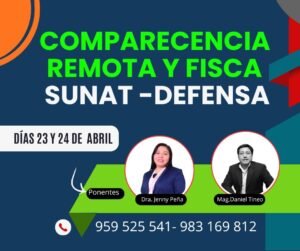 Curso Comparecencia remota y fisca Sunat-Defensa